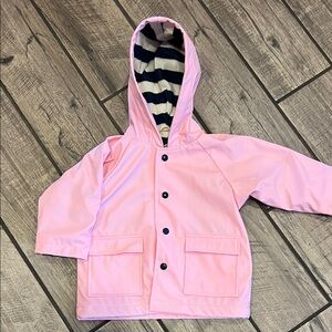 Hatley Pink Hooded Raincoat for Kids